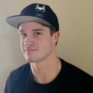 Nerdy Llama Baseball Caps