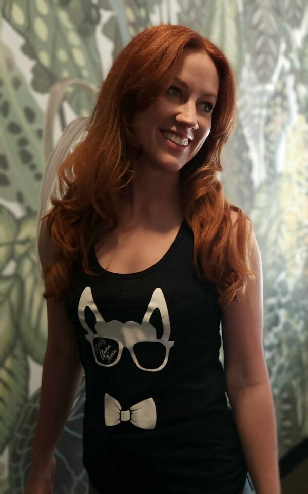 Nerdy Llama Racer Back Tanks - Image 3