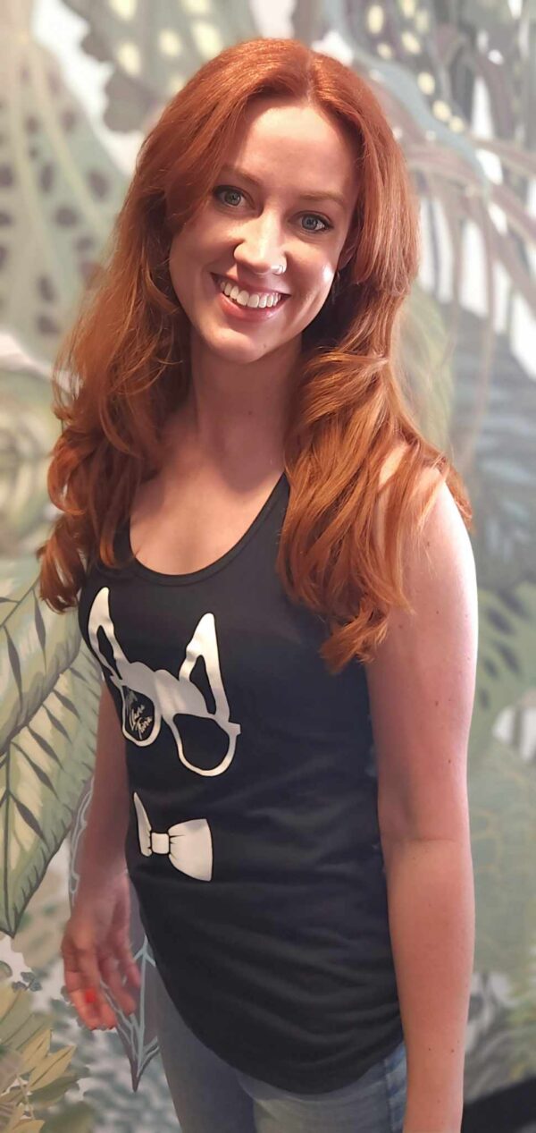 Nerdy Llama Racer Back Tanks - Image 4