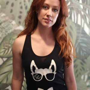 Nerdy Llama Racer Back Tanks