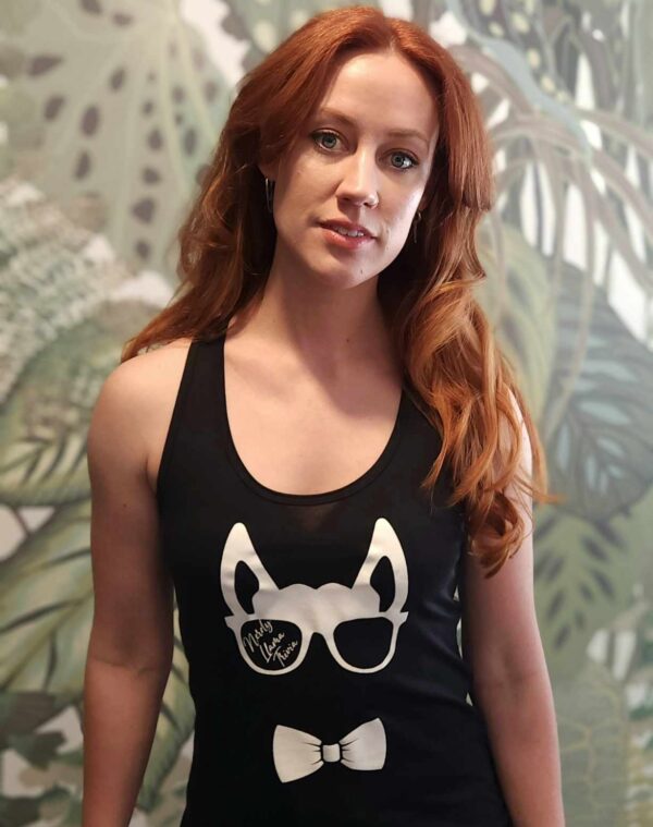 Nerdy Llama Racer Back Tanks